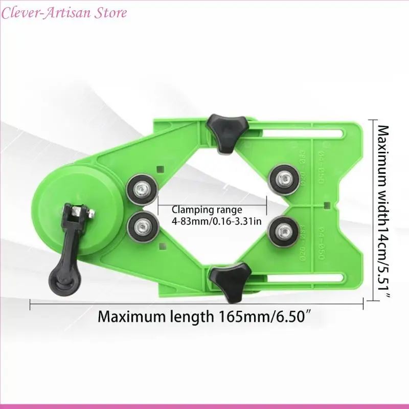 E06B Glass Tile Hole Locator Opener ช่วยปรับปรุงประสิทธิภาพการทำงานที่แม่นยำ