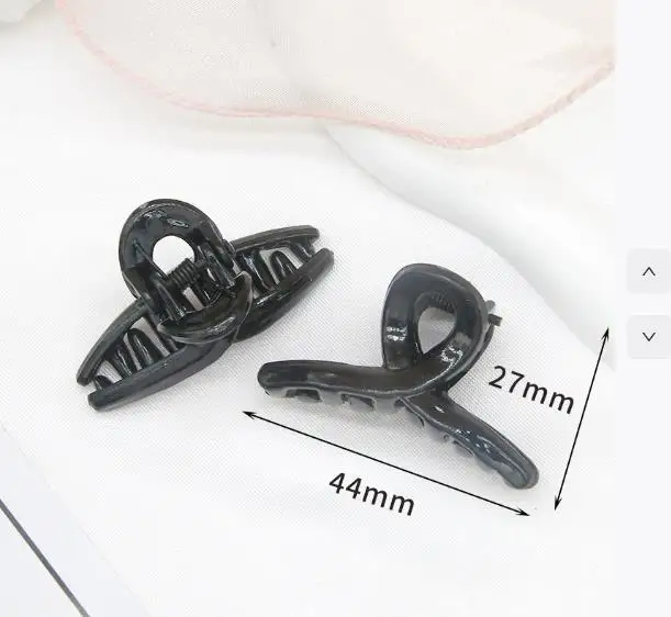 4 ซม.ใหม่สี 3 ชิ้น/เซ็ต Candy สีขนาดเล็ก CROSS Grip คลิป Hairpin Barrettes สําหรับเด็กผู้หญิงสาวอุปกรณ์เสริม Headwear