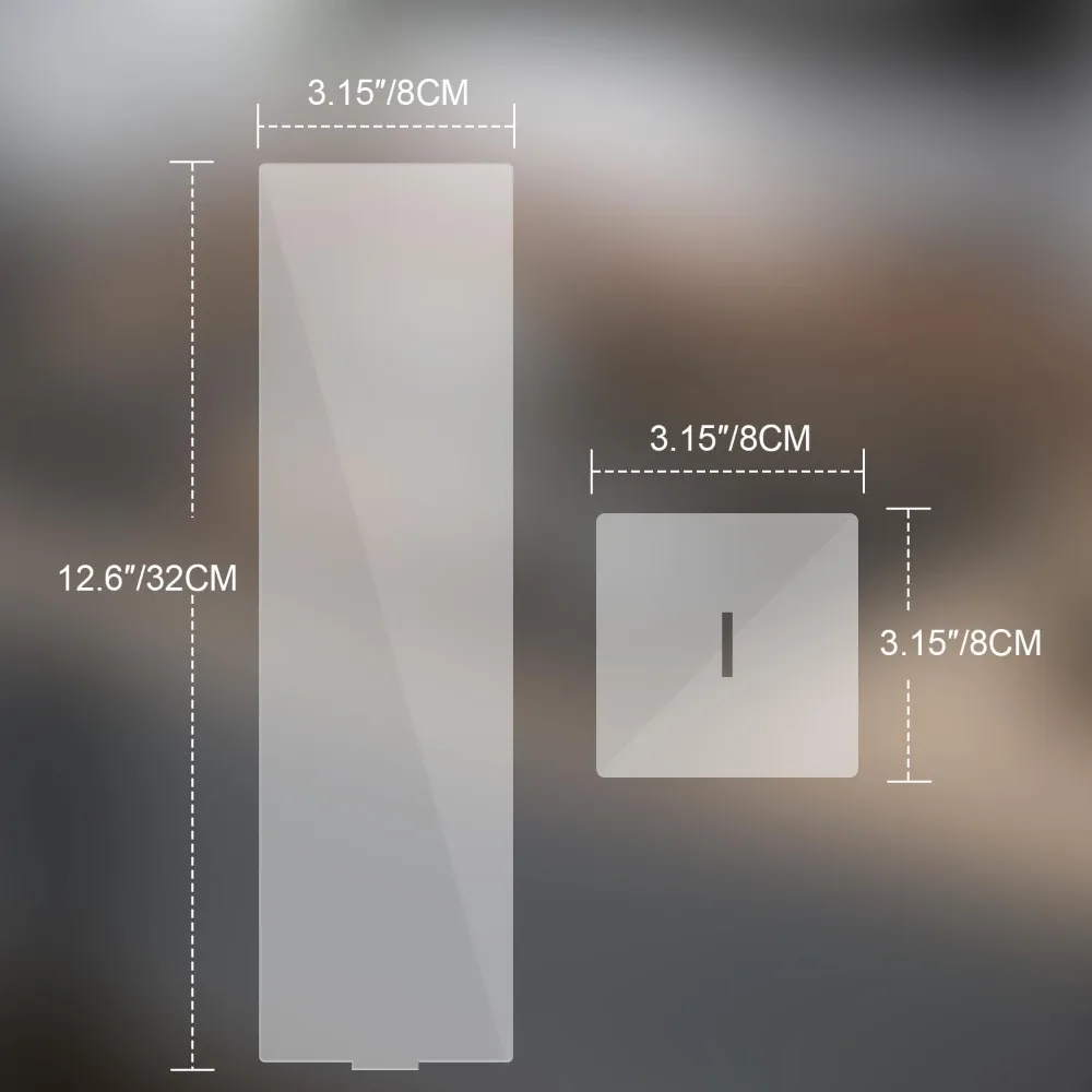 لوحة مذكرة وشاشة أكريليك قابلة للفصل وحامل لوحة رسائل مذكرة بواسطة شاشة الكمبيوتر وحامل مذكرة لاصق ولوحة رسائل تذكير fo #5