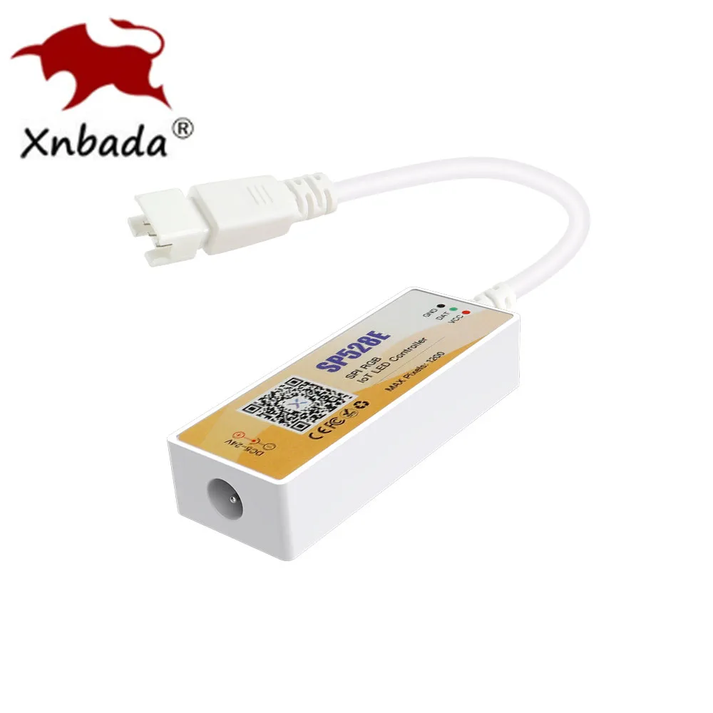 SP318E SP528E SP668E WIFI/Bluetooth RGB LED Controller WS2811 WS2812B APP Music DIY Dynamic Effect Light DC5-24V