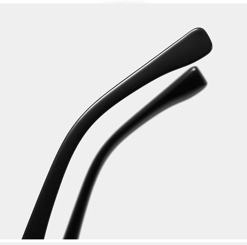 Herrensonnenbrille zum UV-Schutz beim Fahren. 2025 Modische Sonnenbrille mit quadratischem Rahmen im neuen Stil 2050 – Detail 9