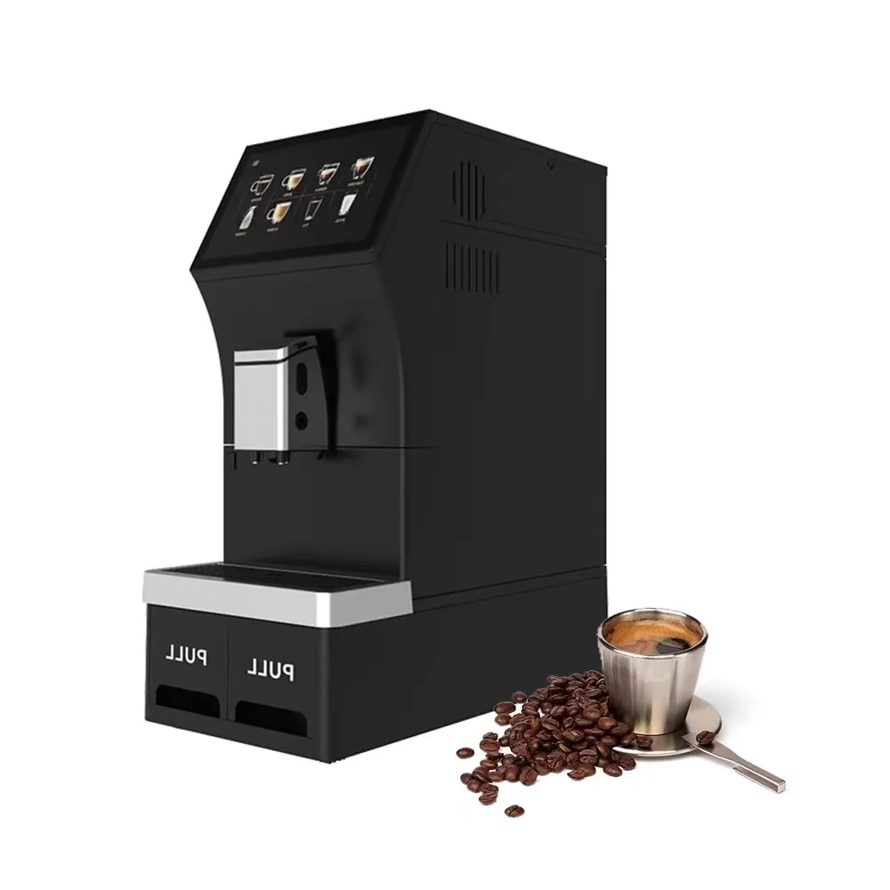 Hot Sale 10-Inch Screen Commercial Automatic Coffee Machine 19bar Pump Stainless Steel Housing