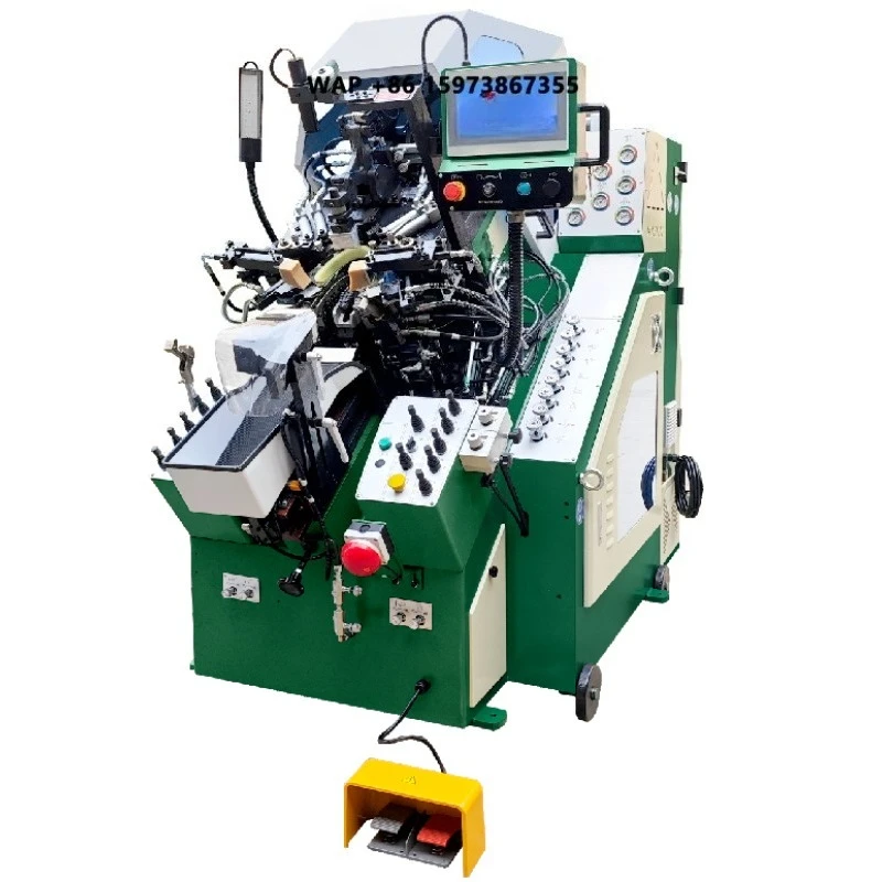 Tenghong TH-777A New Products Shoe Making Machinery 9 Pincer Computer Memory Control Automatic Cementing Toe Lasting Machine