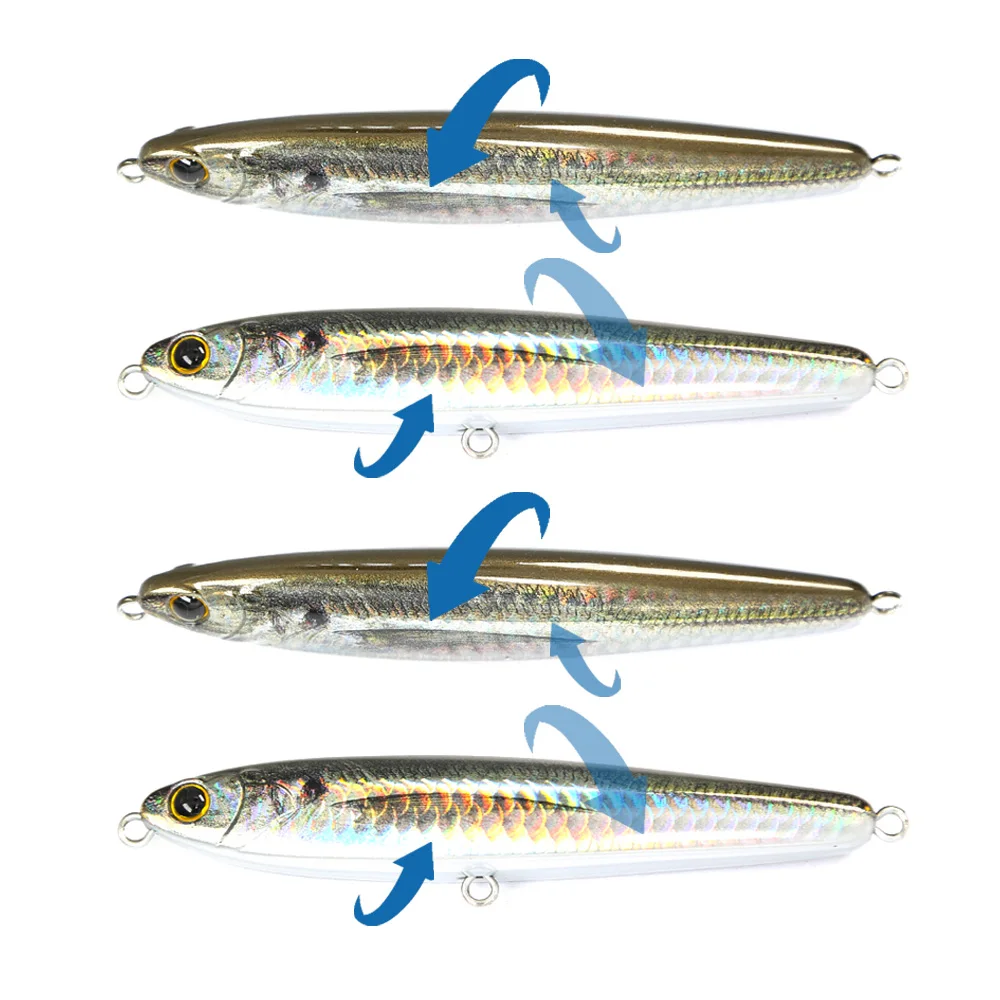 PEAK Sinking Pencil Bait Wobbler Gravity Transfer System Popper Pesca Swimbait Long Cast Minnow Tackle Fishing Lure