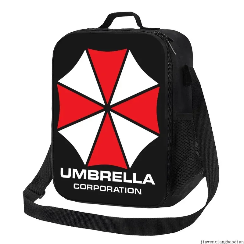 

Umbrella Corporations Thermal Insulated Lunch Bags Women Video Game Portable Lunch Tote for School Multifunction Bento Food Box