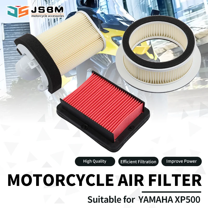 

JSBM Motorcycle Accessories Air Filter For YAMAHA XP500 TMAX XP 500 T-MAX 2008 2009 2010 2011 4B5-14451-00 4B5-15407-00-00
