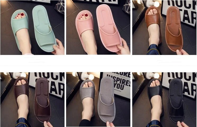 

Летние сандалии 2026 из натуральной кожи, домашние тапочки, летние шлепанцы с открытым носком для мужчин, женщин и пожилых людей, повседневная обувь