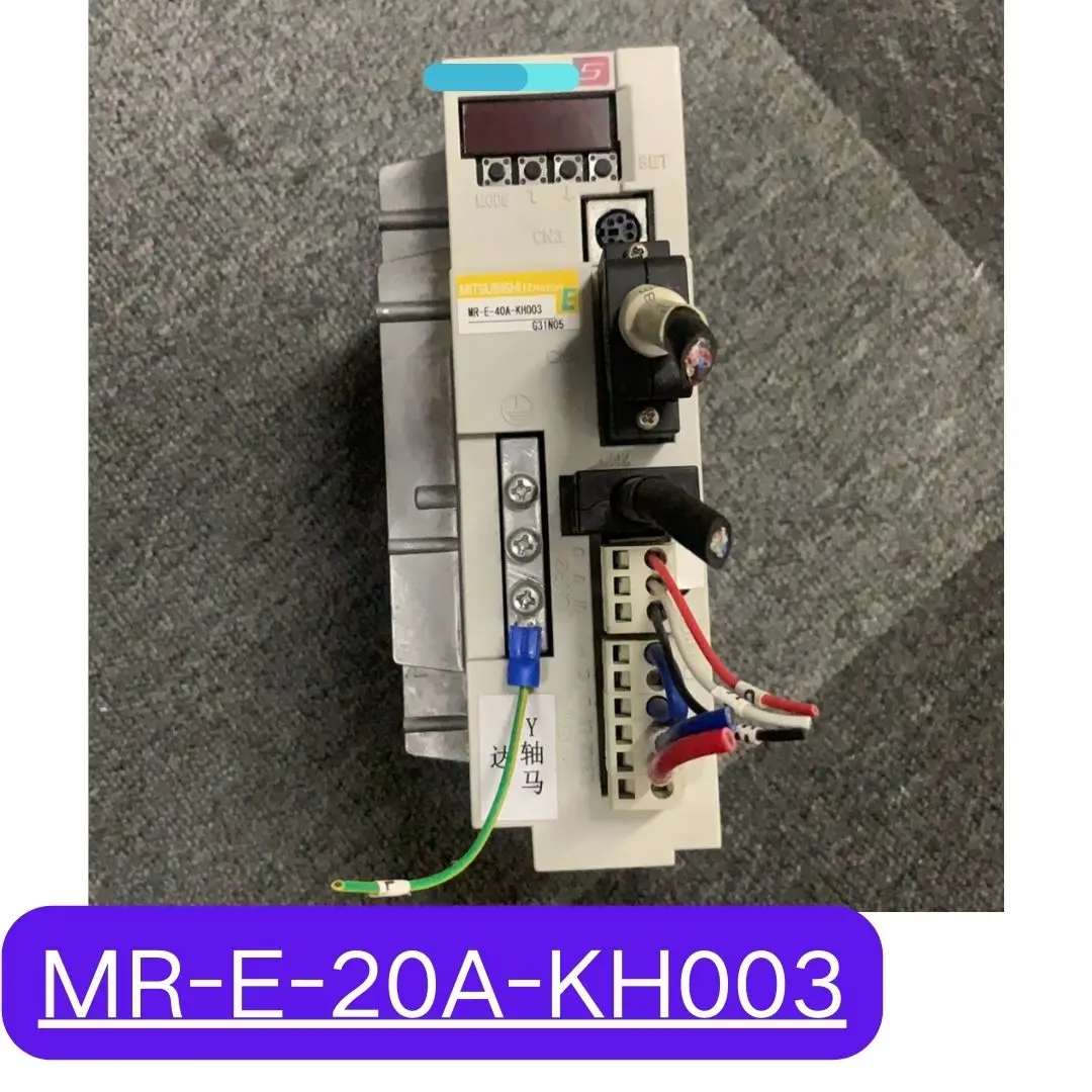 

Used MR-E-40A-KH003 servo driver 400W Test OK Fast Shipping