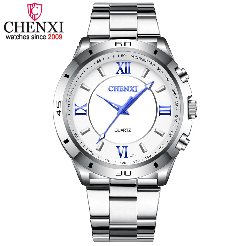 

CHENXI Top Luxury Brand Quartz Watch Men Steel Strap Business Watches 30ATM Waterproof Wristwatch Relogio Masculino