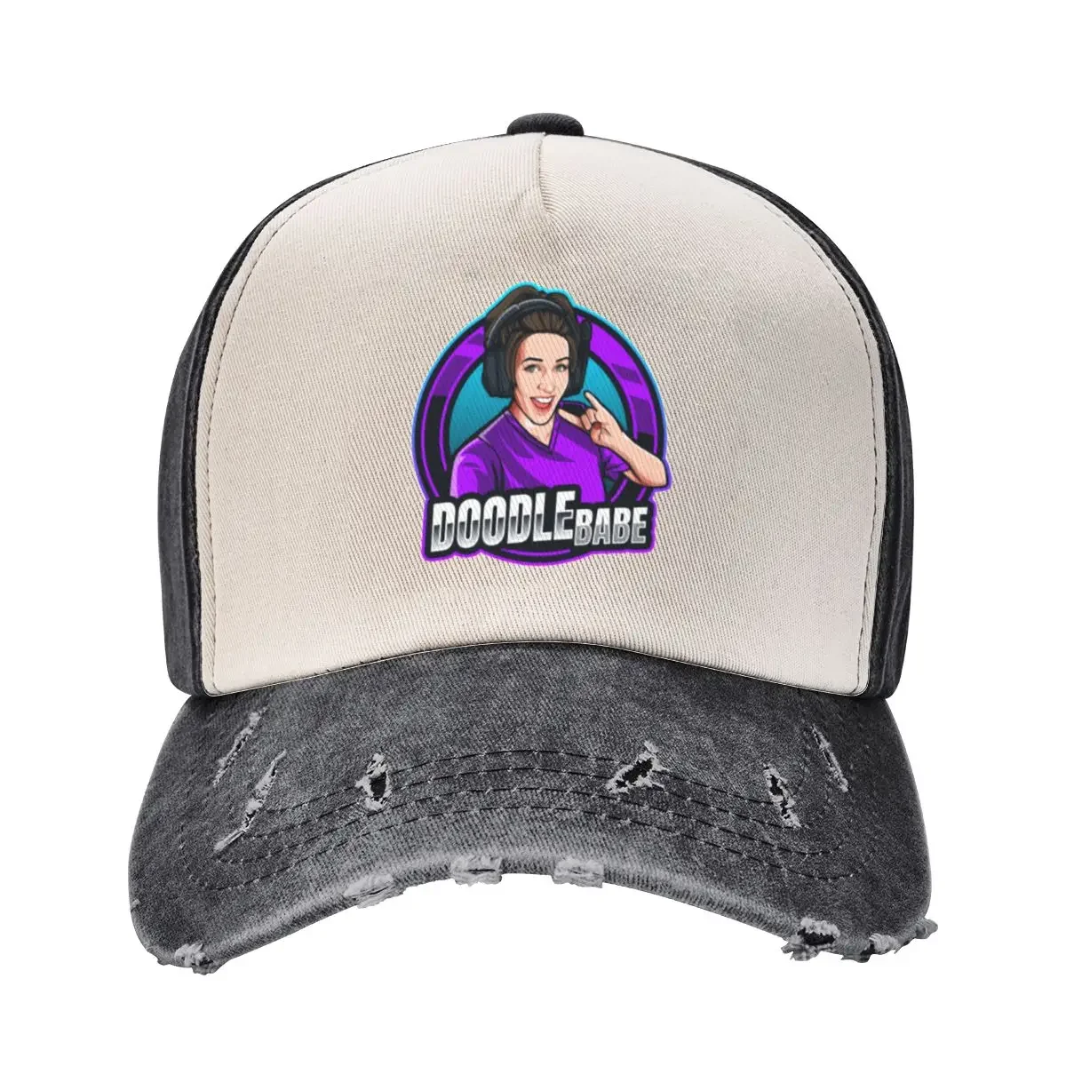 

DoodleBabe054 Logo Baseball Cap Luxury man cap Golf Hat tea Hat tactical cap Women's Beach Visor Men's
