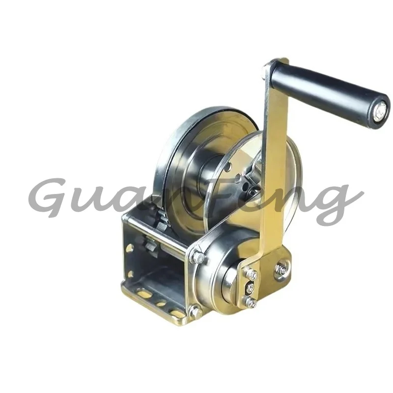 1200Lbs 2600Lbs Marine trailer workshop cargo 304 stainless steel two-way self-locking manual winch