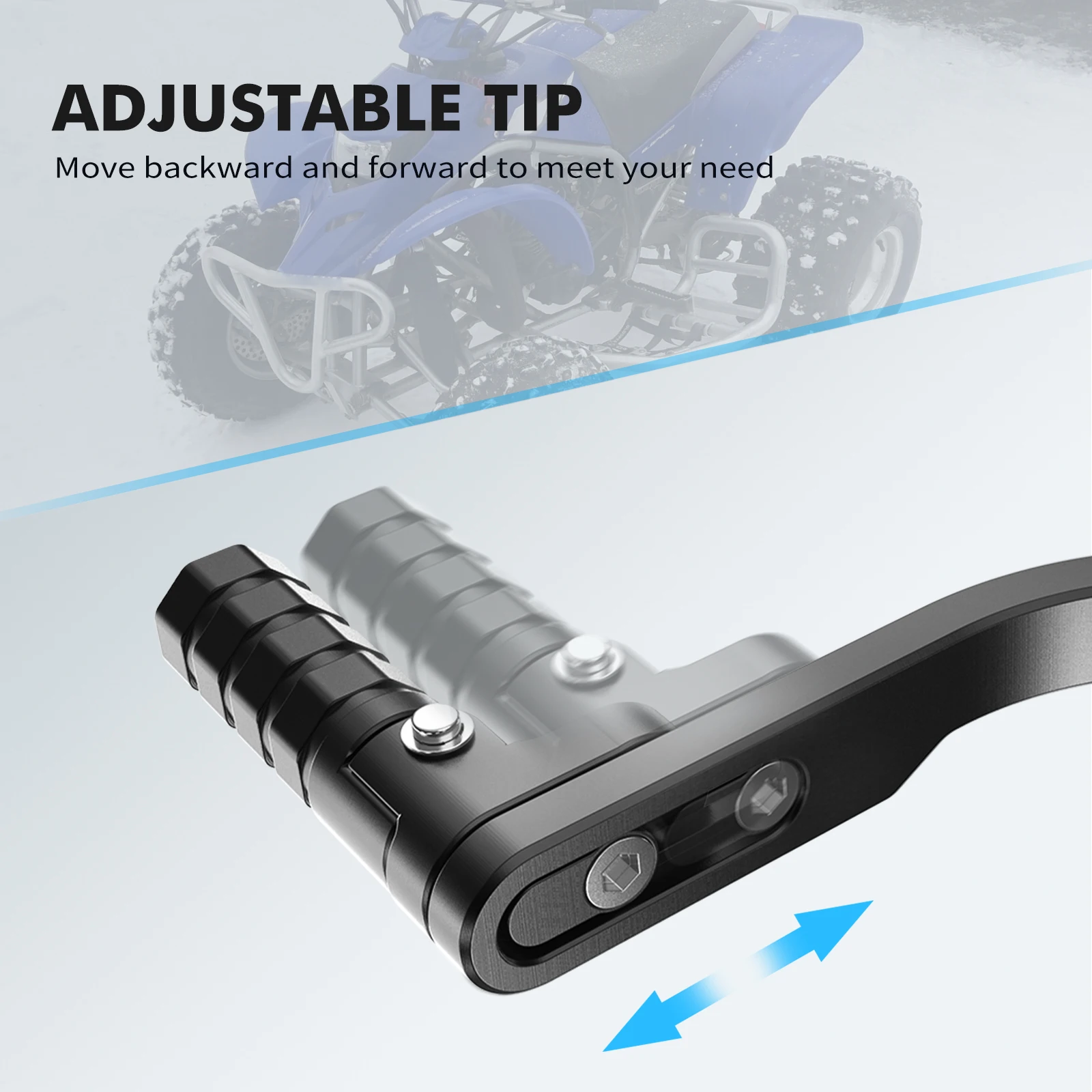 ATV ل الناسف 200 والعتاد شيفتر رافعة تحول لياماها الناسف 200 YFS200 1988-2006 2XJ-18110-00-00 2XJ-18110-10-00 #3