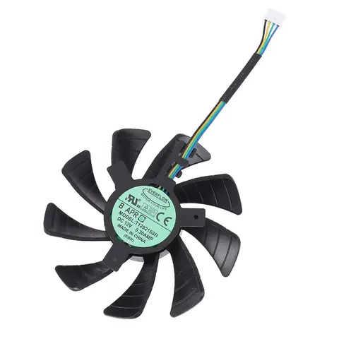 /KQM/Cooler Fan Replacement For ZOTAC GTX 1060 960 950 GTX1060 3GB ITX Mini Graphics Video Card Cooing Fan T129215SH