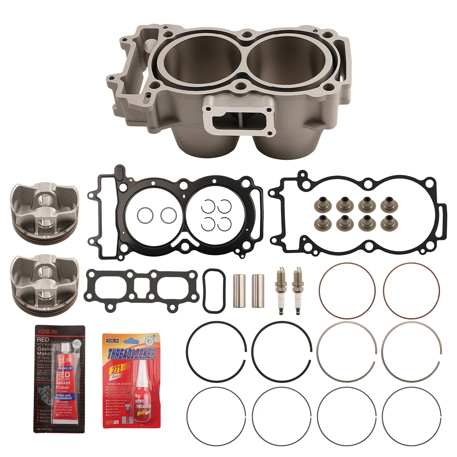 Top End Cylinder Kit for Polaris Ranger XP 1000 NorthStar 2019-2024 3023156