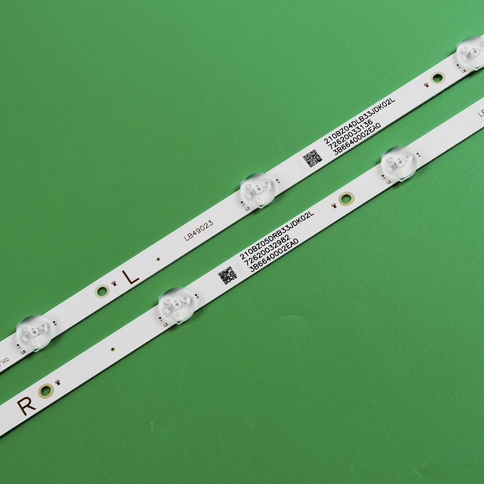 10Pcs/Set LED Strip 49PUS7503/12 49PUS6412 TPT490U2 49PUT6162/12 E465853 13029B LB49021 V0_01 LB49023 TT4906F LB49021 49PUS7503