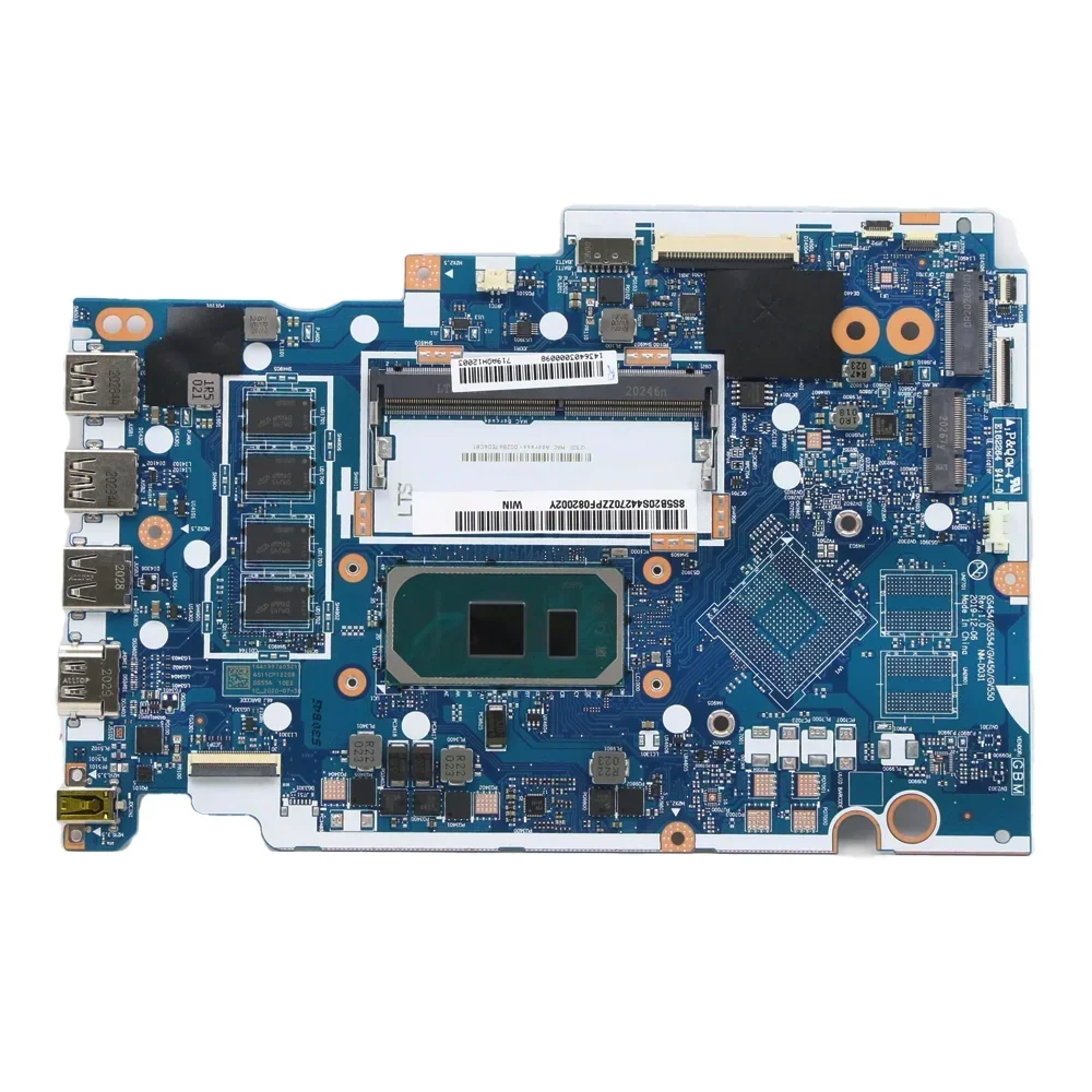 2026 GS454 GS554 GV450 GV550 NM-D031 Laptop Motherboard For Lenovo Ideapad 3-15IIL05 5B21B36560 SRGKF I5-1035G1+4G DDR4 RAM On B