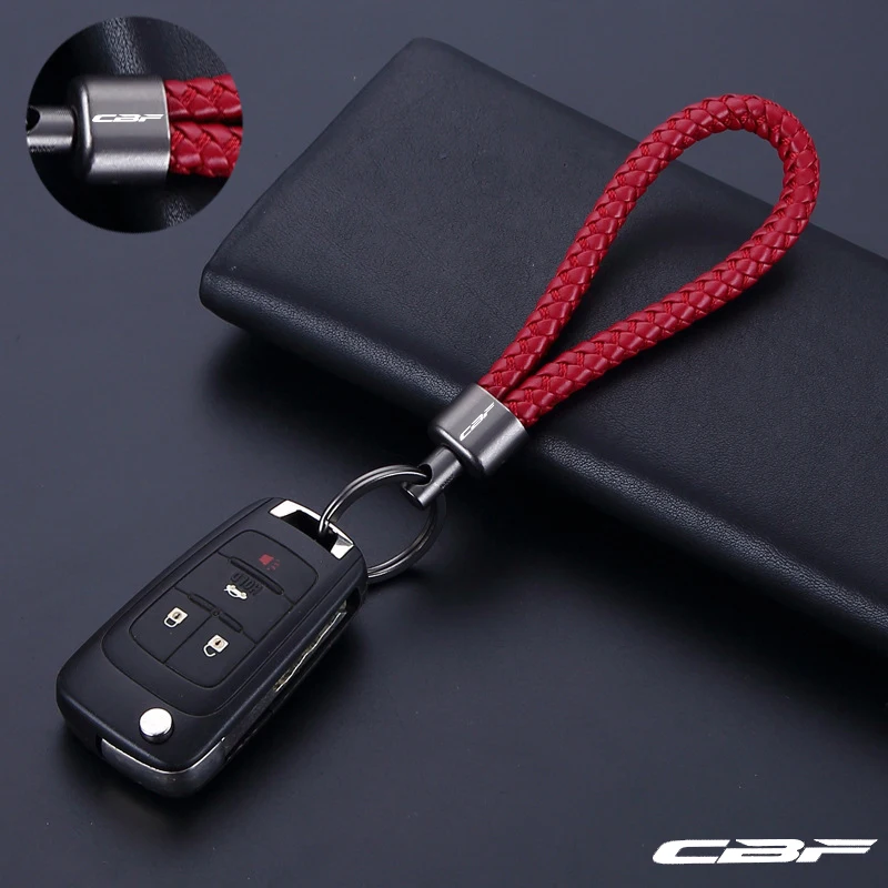 For Honda CBF 500/600/1000 All Years CBF Series High Quality Motorcycle Accessories Woven Keychain