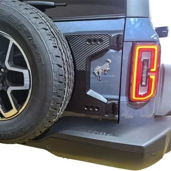 Suitable for Bronco off-road tailgate modification, reinforced hinge Raptor spare tire frame TF upgrade accessories