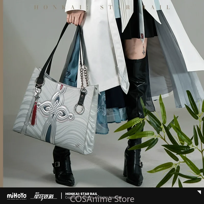 

Mihoyo Honkai Star Rail Feixiao оригинальная сумка из искусственной кожи тематическая серия Impression сумка игра косплей костюм аниме Хэллоуин ролевая игра