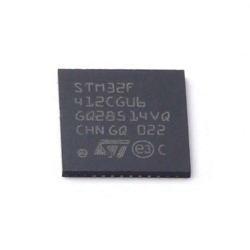 1 Piece STM32F412CGU6 UQFN-48 Silk Screen 412CGU6 QFN Chip IC New Original