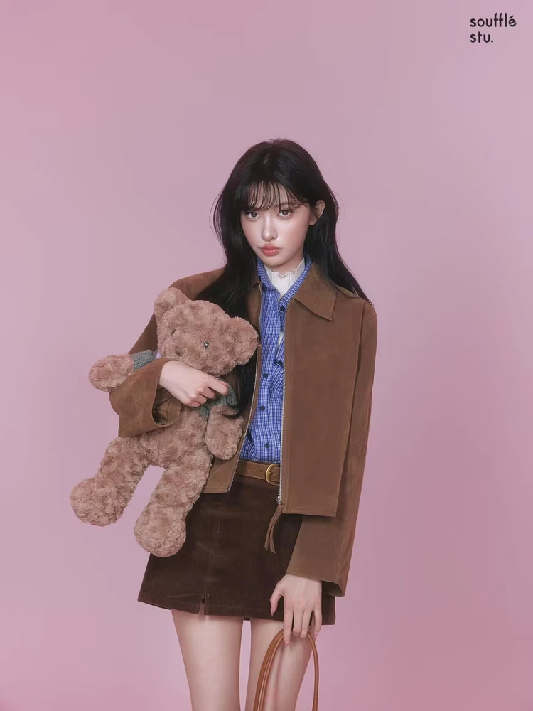 

Sweet Portrait Photography Clothing Birthday Girl Studio Autumn New Style Korean Mixed High-End Feeling Photography Outfit