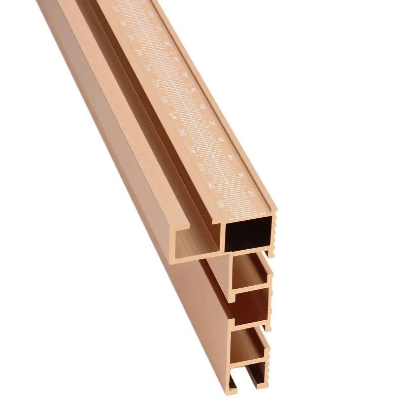 Woodworking T-groove, 75 aluminum milling cutter fence, equipped with laser scale T-table saw fence