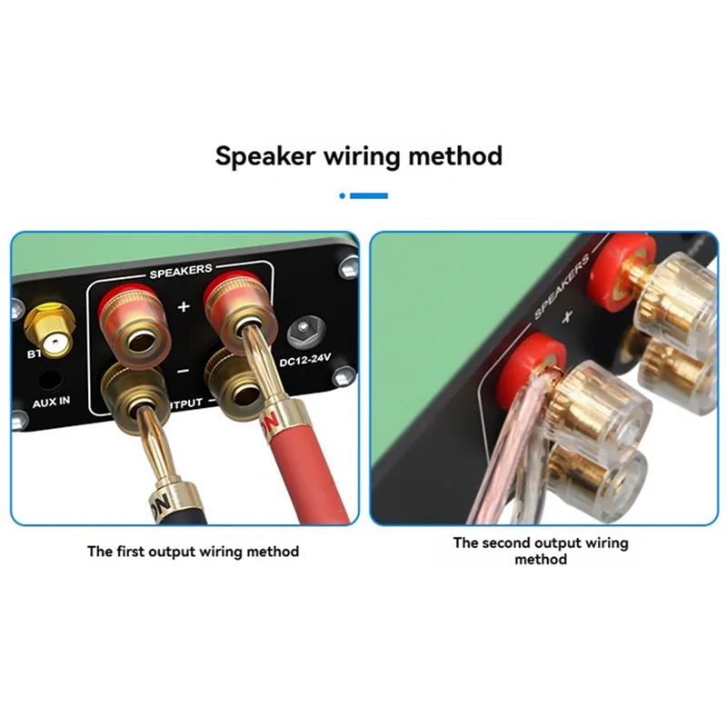 

JABS-HIFI Sound Bluetooth Amplifier TPA3116 Stereo 2.0 Channel Class D 200W Power Digital Audio Amplifier 24V5A Power