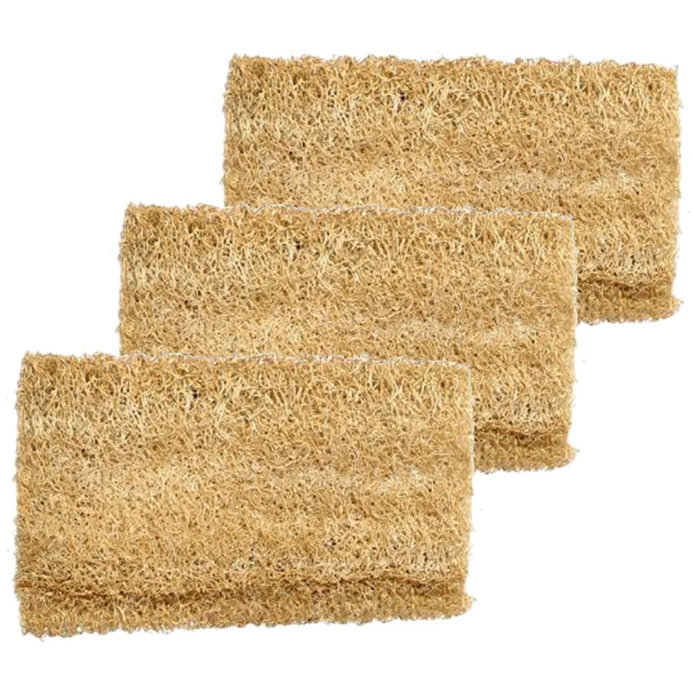 3pcs Loofah Sponge Loofah Natural Loofah Dish Sponge Multi-functional Dish Sponge for Scrubbing Loofah Sponge Pad