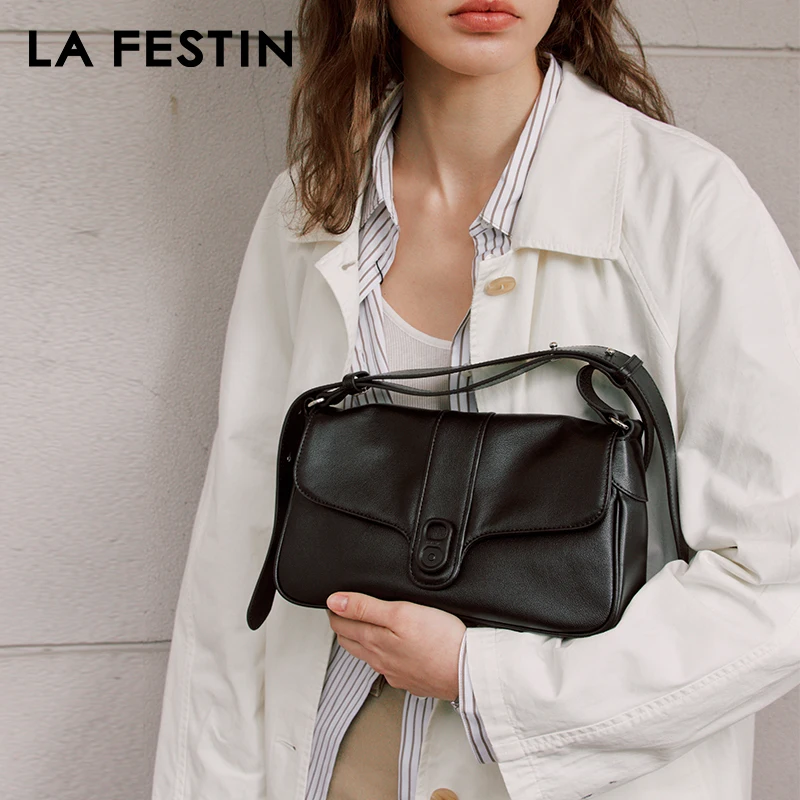 LA FESTIN Original 2024 New Luxury Brand Bag Shoulder Bag Large Capacity Bag Women Fashion Designer Bag Popular Crossbody Bag