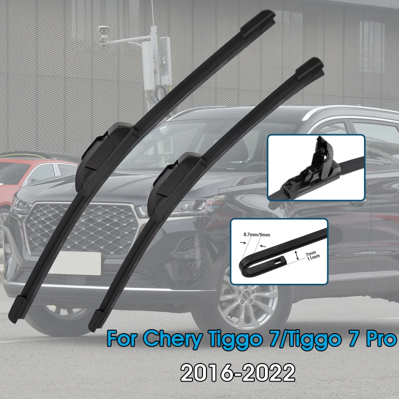 

BROSHOO Car Wiper Blades For Chery Tiggo 7/Tiggo 7 Pro 2016-2022 Front Window Windscreen Windshield Wipers Auto Accessories