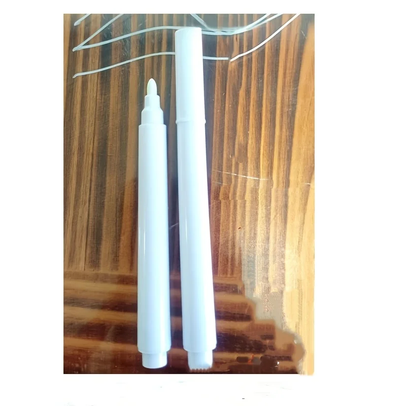 4Rolls 1200Pcs Reusable Chalkboard Labels with 4 White Marker Pens Removable Writable Black Stickers for Kitchen Jars Office