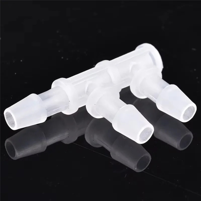 【Vendita calda!】30 pezzi connettore a tre vie tipo F PP lato tubo dell'acqua giunto acquario serbatoio di pesce tubo pagoda separatore d'acqua
