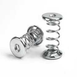 2pcs Vibration Damping Springs Ｍ６Shock Absorbing Dispenser Steel Pressure Elasticity 67N Wire 1.4mm Compression Spring
