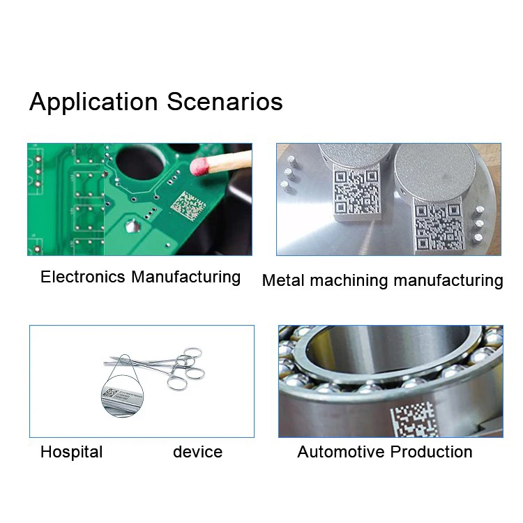 Waterproof Multi-Interface USB RS232 High Performance Industrial DPM Handheld Laser Etched Barcode Reader