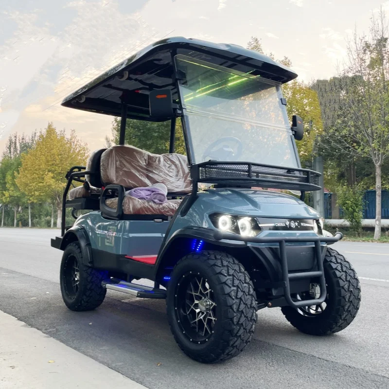 

Manufacturer Electric Golf Cart Multifunctional Lithium Golf Cart With Folding Windshield Energy Saving And Emission Reduction