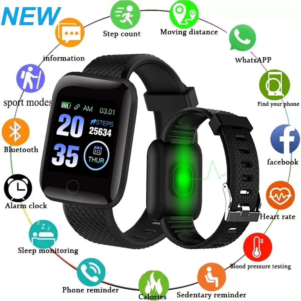 2022 Smart Watch Men Women Smart Bracelet Smartwatch Waterproof Smart Touch Screen Bracelet Inteligente for apple watch band