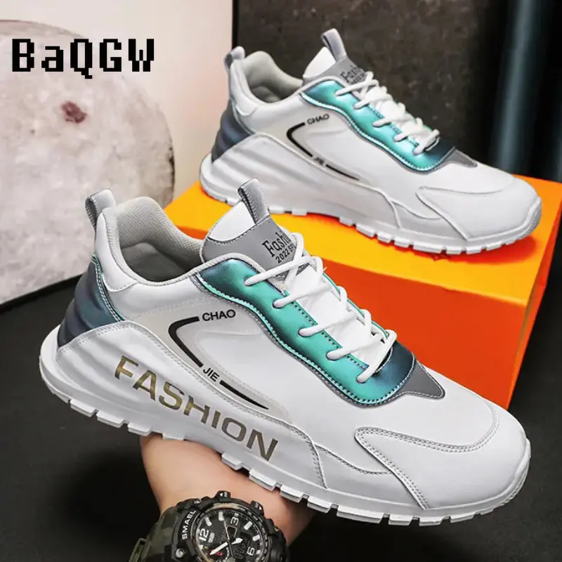 New Designer Fashion Mens Sneakers Spring Autumn Luxury Male Running Shoes Casual Loafers Outdoor Sport Students Flat Shoes 2023