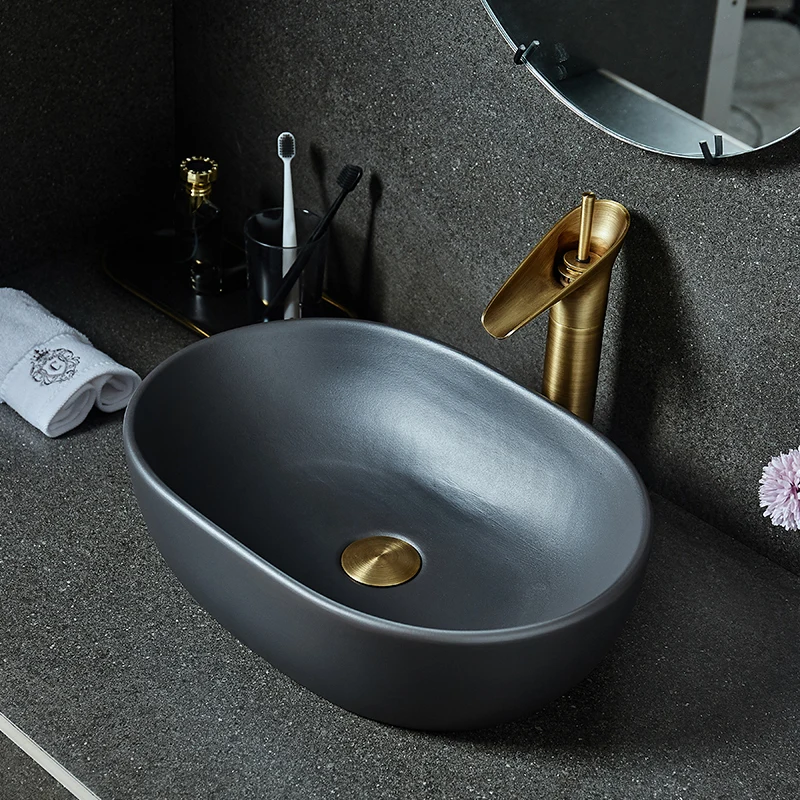 

Europe style chinese Jingdezhen Art Counter Top ceramic fancy wash basin bathroom sinks