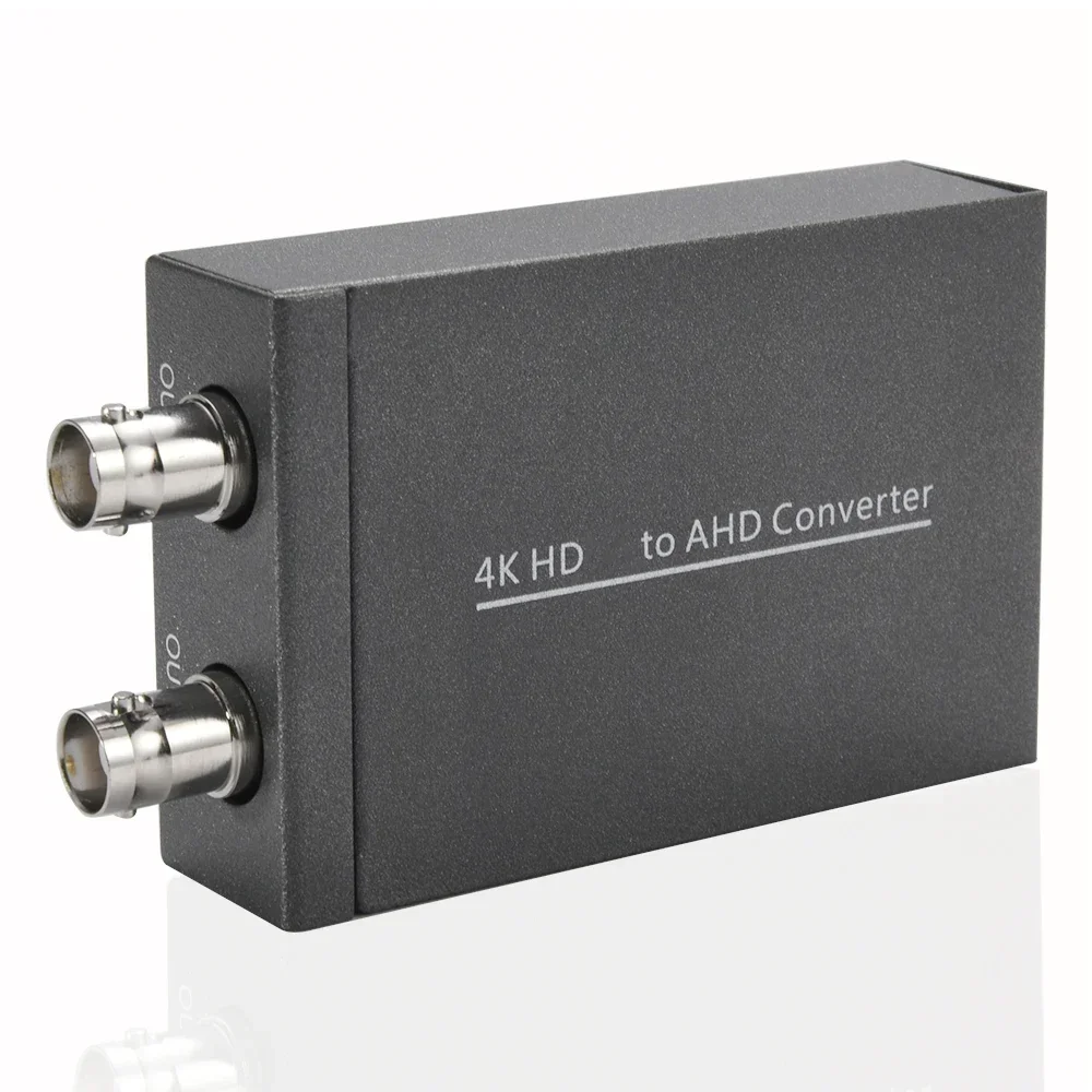 4K HDMI-Compatible To AHD Converter Full HD 4K HDMI-Compatible In To BNC AHD Out for PC Camera Monitor DVR TV Projector