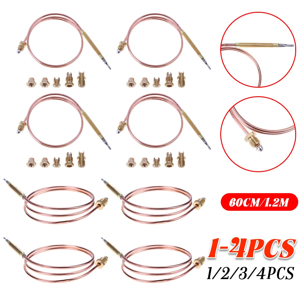 60cm Gas Thermocouple for Hot Water Boiler with 5 Fixed Parts