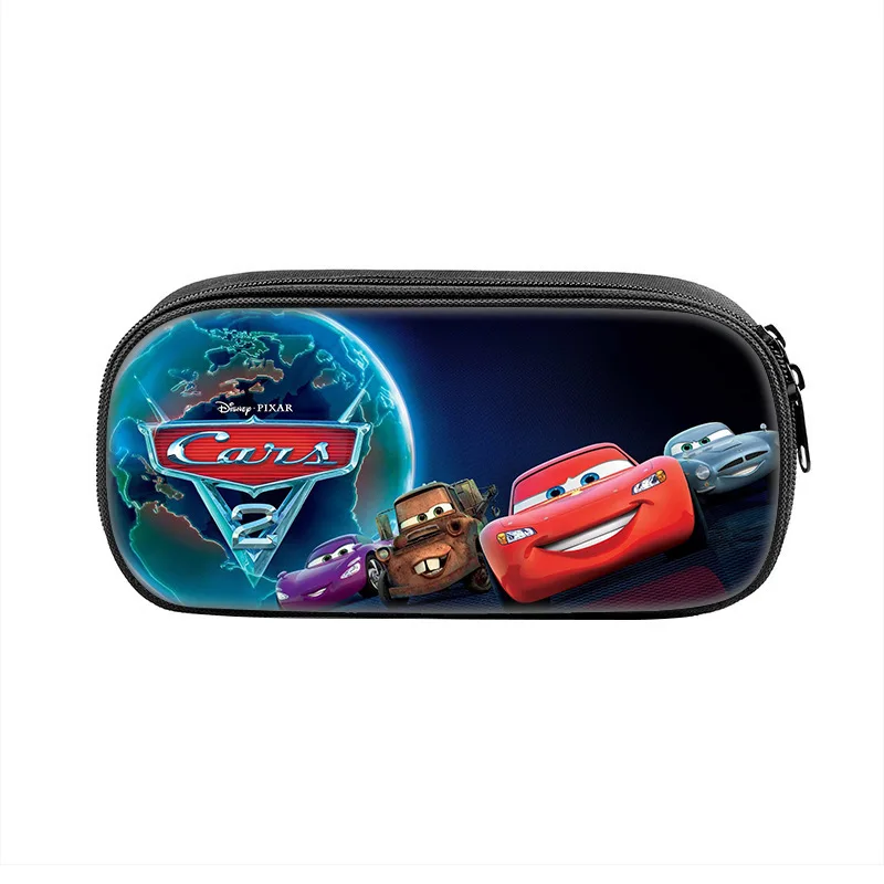 Cartoon Cars movies learning stationery elementary school students pencil case large capacity children pencil box pen bag gift