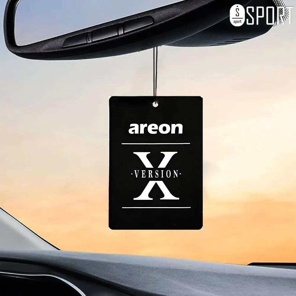X Version Car Air Refresher Car Suspension Decoration Home Bathroom Refresher Natural Tea Paper  perfume Car Interior Hanging image 4