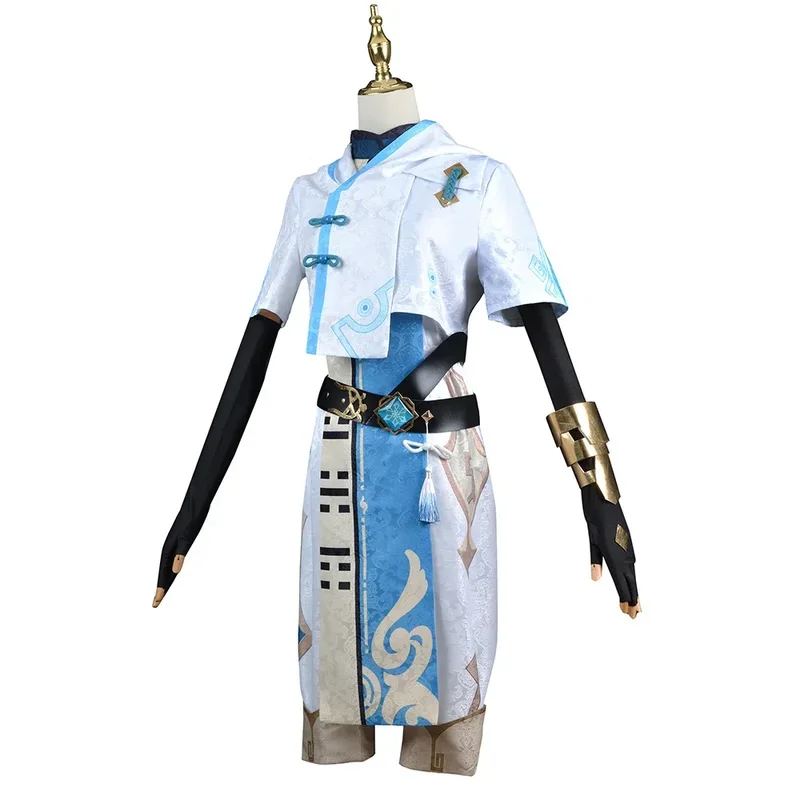 Genshin impact Chong Yun cosplay costume Halloween costume MEN'S game Chongyun party MEN'S clothing anime game WOMEN'S clothing