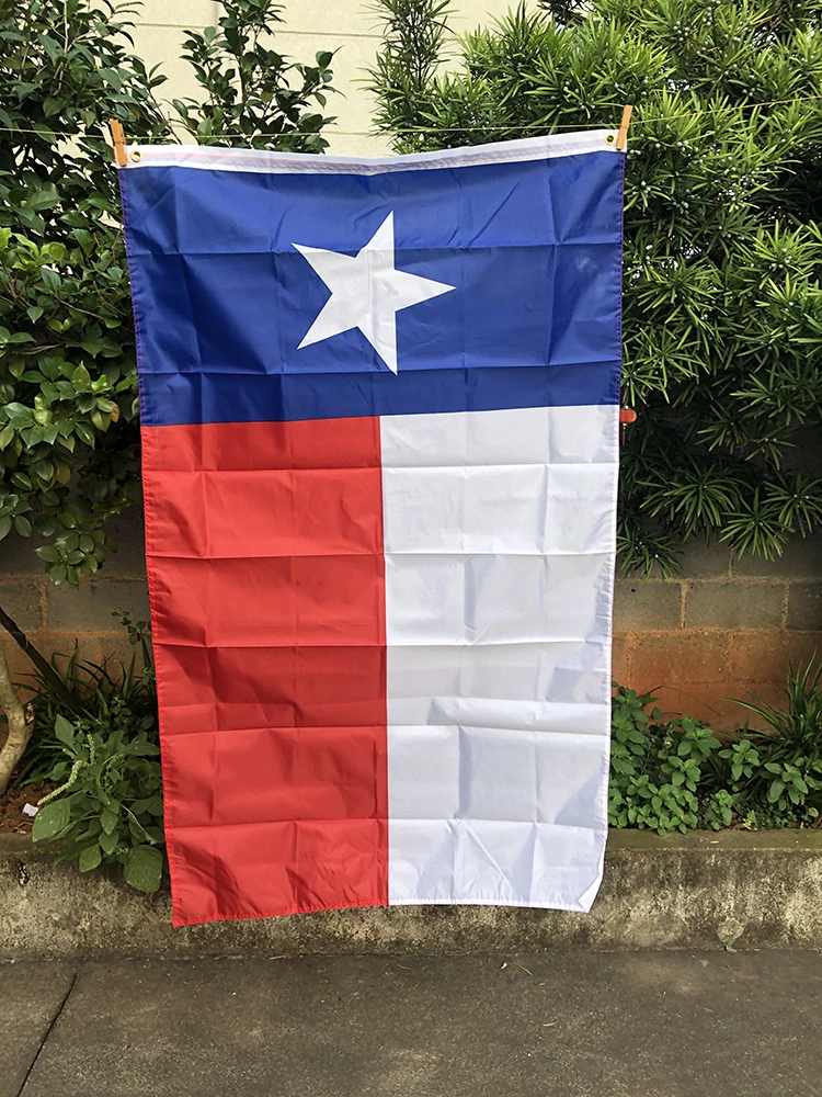 Z-ONE FLAG 3x5 Ft TEXAS  Flag 90x150cm polyester hanging  TEXAS TX American Lone Stars USA state  Flag