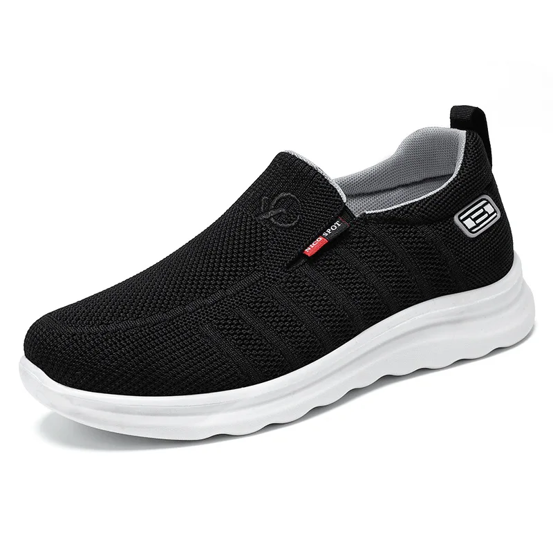 Women's Autumn New Slip-on Sneakers Comfortable and Lightweight Old Beijing Cloth Shoes Breathable Casual Walking Shoes for Men