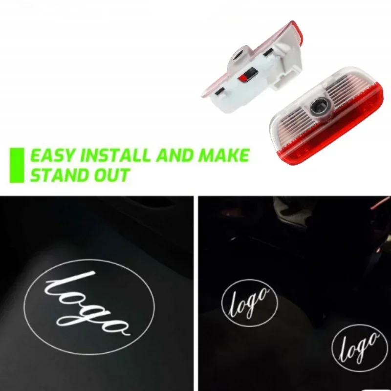 LED Car Door Welcome Light Projector Courtesy Lamp for VW Golf 5 6 7 GTI GTD GTE Tiguan Arteon BORA Passat EOS Touareg Car Goods view 5