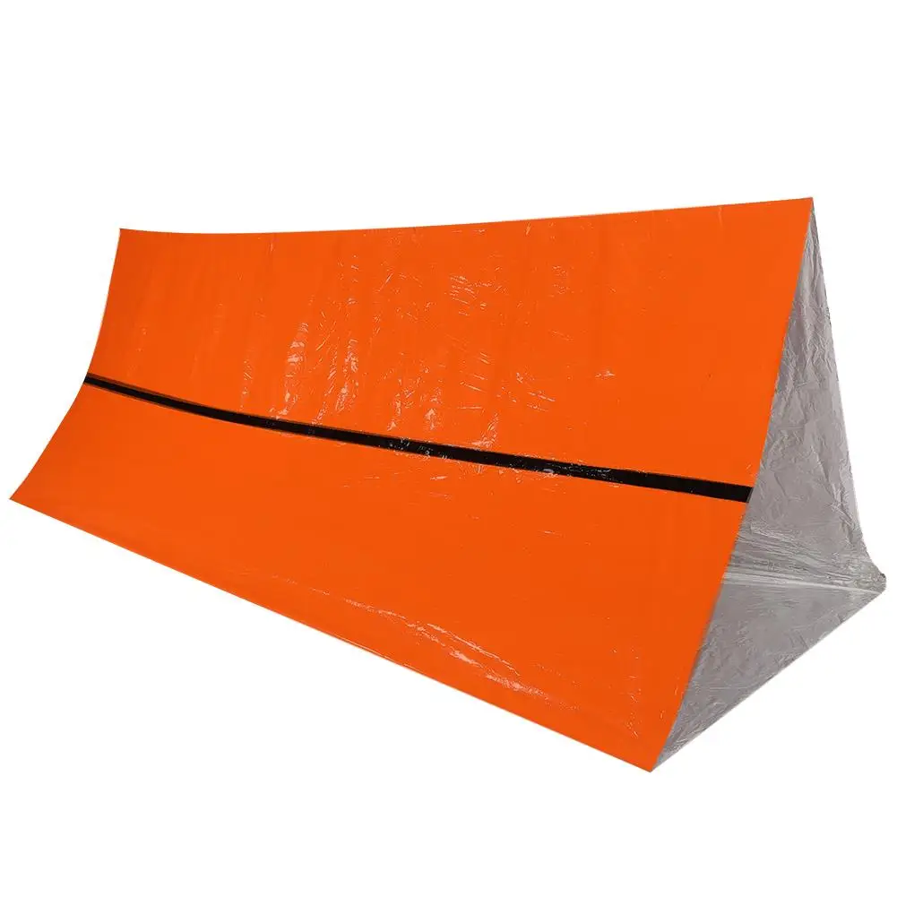 

Waterproof Outdoor Emergency Tent & Thermal Blanket - Foldable Military Survival Shelter for Camping &