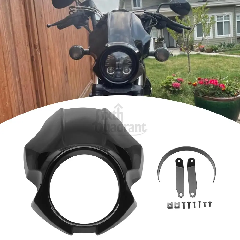 

Motorcycle Headlight Fairing Cover Head Light Guard For Yamaha XVS 950 Spec Bolt 2014-2020 Honda Rebel CMX 2020-2021 Accessories