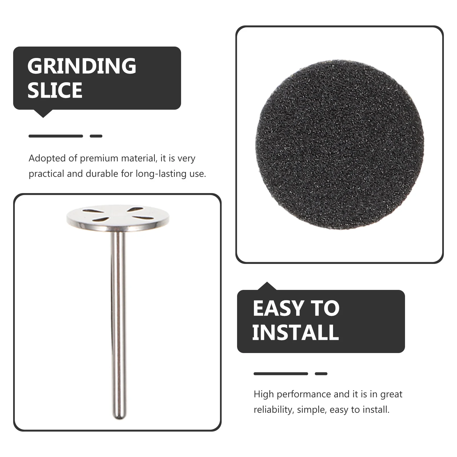 1Set Manicure Grinding Slices Nail Sandpaper Disc Nail Removal Exfoliating Dead Skin Polishing Pedicure Grinding Tools Electric