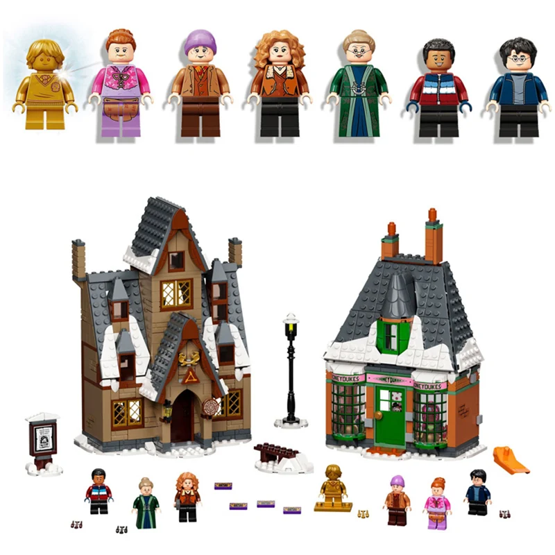 Moc The Burrow Grimmauld Place 4 Privet Drive Astronomy Tower Model Building Blocks Toys for Birthday Gift image 3